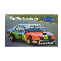 Poster Emilio Satriano Chevrolet TC 1995
