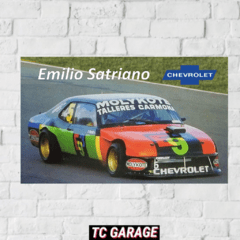 Poster Emilio Satriano Chevrolet TC 1995 - comprar online