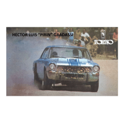 Poster Hector luis gradassi Torino TC 1967 CGT