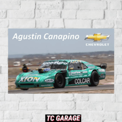 Poster Agustin Canapino Chevrolet TC 2019 - comprar online