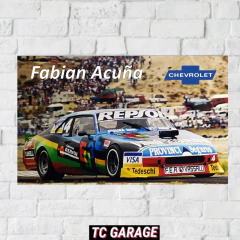 Poster Fabian Acuña Chevrolet TC 1999 - comprar online