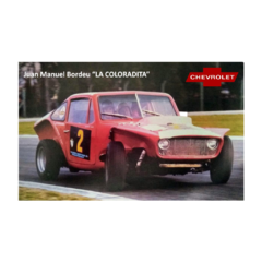 Poster Juan Manuel bordeu La Coloradita Chevrolet