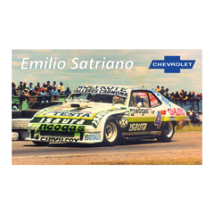 Poster Emilio Satriano Chevrolet TC 1990 campeon