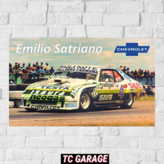 Poster Emilio Satriano Chevrolet TC 1990 campeon - comprar online