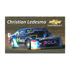 Poster Chevrolet Christian Ledesma TC 2007 Campeon