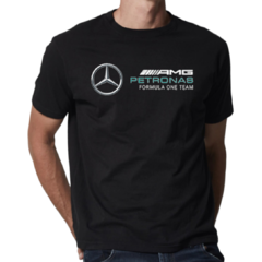 Remera AMG Mercedes Benz Petronas Black F1