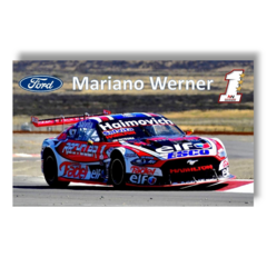 Poster Mariano Werner Ford Mustang TC 2024