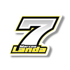 Calcomania Vinilo Marcos Landa 7 Torino 2024