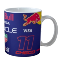 Taza Red Bull Checo Perez F1