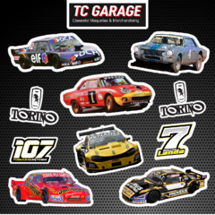 Plancha Stickers Torino TC Historicos Varios