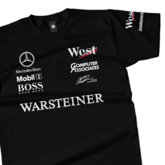 Remera Mclaren Mercedes Mika Hakkinen F1 Retro - comprar online