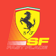 Remera Ferrari Fast Place Red - comprar online