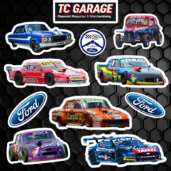 Plancha Stickers Ford Falcon Mustang TC Historicos Varios - comprar online