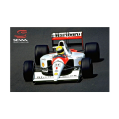 Poster Mclaren Marlboro Ayrton Senna F1 Car