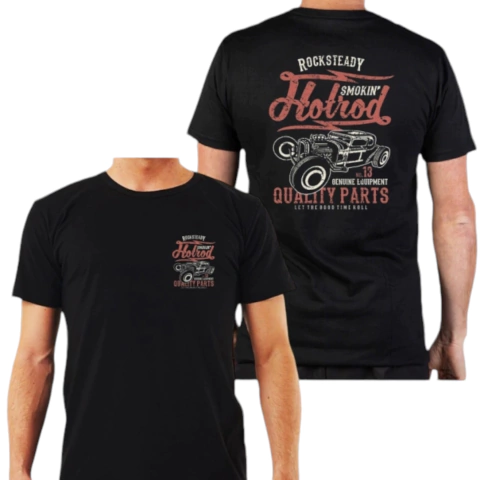Remera Smokin Hot Rod Black - comprar online