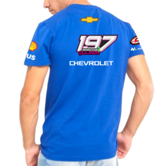 Remera Chevrolet Tc Marcos Quijada Azul Francia en internet