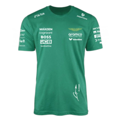 Remera Fernando Alonso Aston Martin F1 Team verde - comprar online