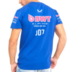 Remera Jack Doohan Alpine F1 Azul Francia en internet