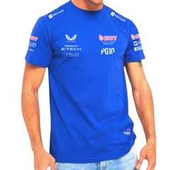 Remera Pierre Gasly Alpine F1 Azul Francia en internet