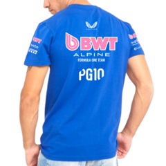 Remera Pierre Gasly Alpine F1 Azul Francia - comprar online