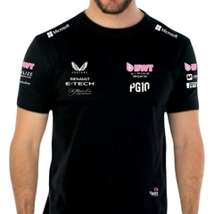 Remera Alpine Pierre Gasly Negro F1 - comprar online