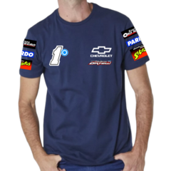 Remera Historica Chevrolet TC Guillermo Ortelli Azul Marino - comprar online