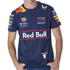 Remera Red Bull Racing F1 2025 Max Verstappen azul marino - comprar online