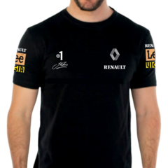 Remera Renault Fuego TC2000 Juan Maria Traverso negro - comprar online