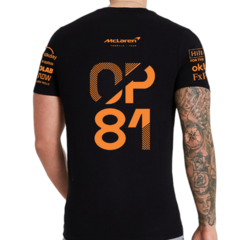 Remera Mclaren Oscar Piastri F1 negro - comprar online