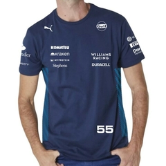 Remera Carlos Sainz Williams F1 Blue - comprar online