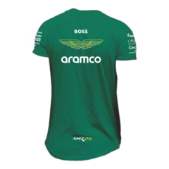 Remera Aston Martin F1 Team verde en internet