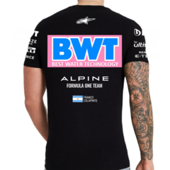 Remera Alpinestar Franco Colapinto Alpine F1 Negro en internet