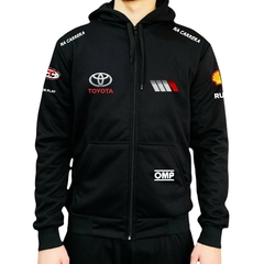 Campera Toyota Tc Matias Rossi negro - comprar online