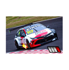 Poster Matias Rossi Toyota Corolla Stock Car Brasil