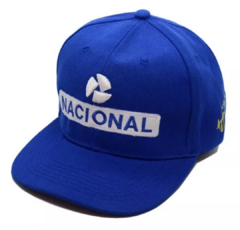 Gorra Ayrton Senna Nacional Bordada F1