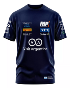 Remera F2 Franco Colapinto Williams F1 - comprar online