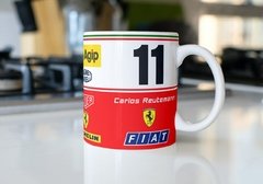 Taza Carlos Reutemann f1 Ferrari - comprar online