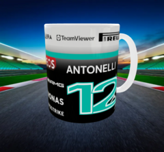 Taza Mercedes Kimi Antonelli Amg Petronas F1 - tienda online