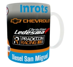 Taza Christian Ledesma Chevrolet Camaro Pradecon Racing - comprar online