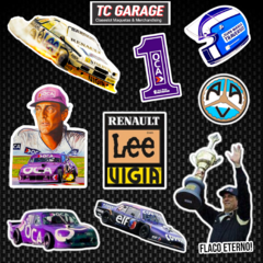 Plancha Stickers Juan Maria Traverso Flaco Eterno - comprar online