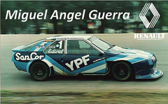 Poster Renault Fuego Miguel Angel Guerra TC2000 - comprar online