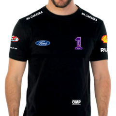 Remera Juan Maria Traverso 1 Ford TC negro - comprar online