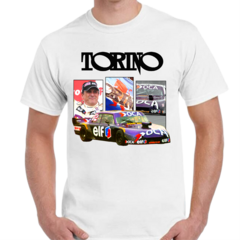 Remera Torino Flaco Traverso Dibujo Art Blanca