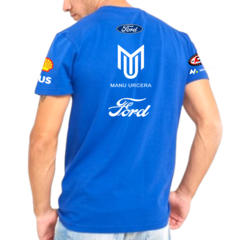 Remera Ford TC Jose Manuel Urcera Azul Francia en internet