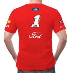 Remera Mariano Werner 1 Ford TC rojo en internet