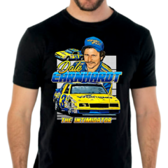 Remera Nascar Dale Earnhardt 3 Wrangler Chevrolet Black