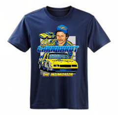Remera Nascar Dale Earnhardt 3 Wrangler Chevrolet Blue Navy