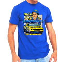 Remera Nascar Dale Earnhardt 3 Wrangler Chevrolet azul francia