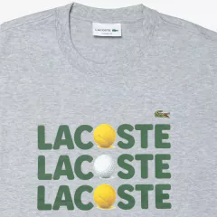CAMISETA DE ALGODÓN GRUESO LACOSTE - TH 7370 - CCA - comprar online