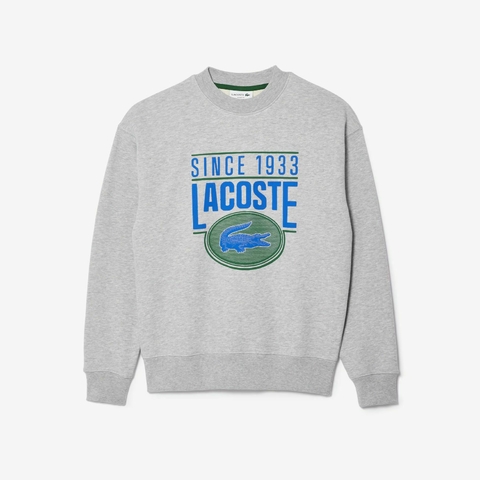 BUZO CON CORTE HOLGADO DE ALGODÓN LACOSTE - SH 9761 - CCA